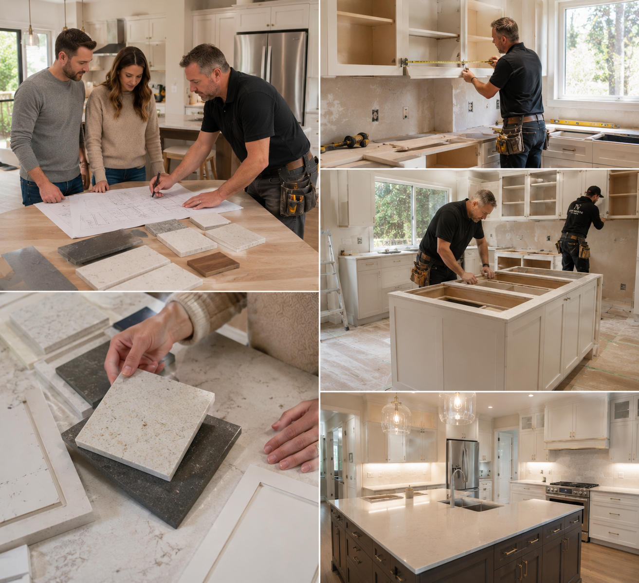 <h2>Our Kitchen Renovation Process</h2>