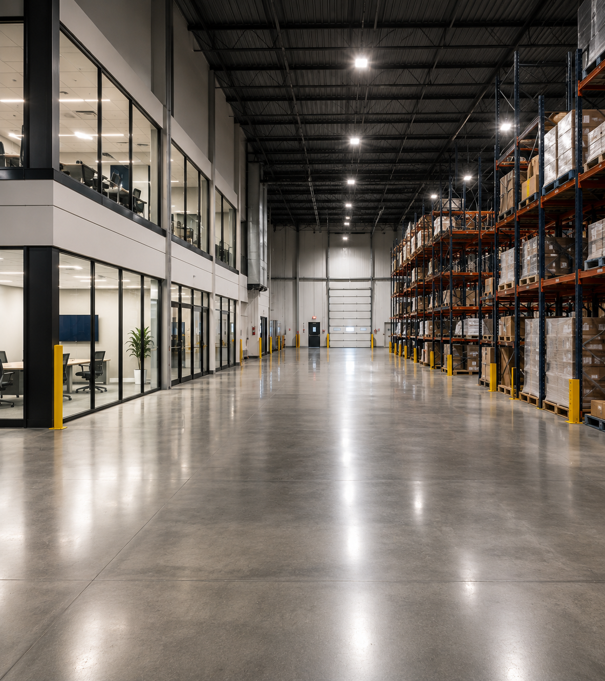 <h2>Warehouse & Industrial Renovations</h2>